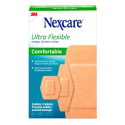 Nexcare Venditas Ultra Flexibles para codos, dedos y rodillas.
